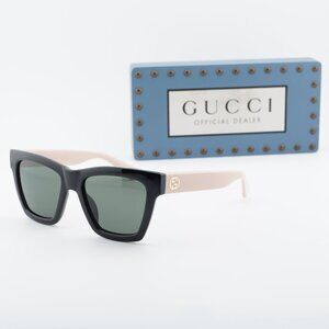 Gucci GG1714S 006 Square Sunglasses - Black/Pink/Grey